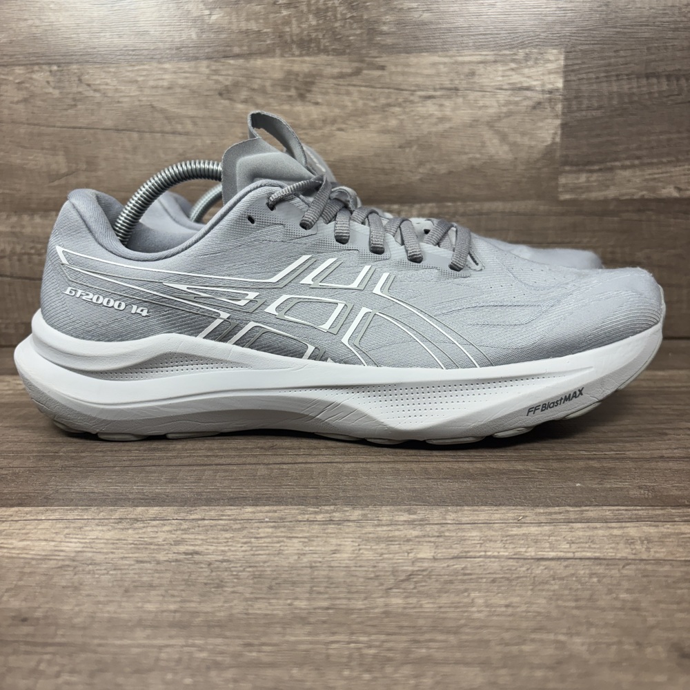 Asics GT-2000 14 Gray Mens US Size 11 EUR 45 1011C056 Running Shoes